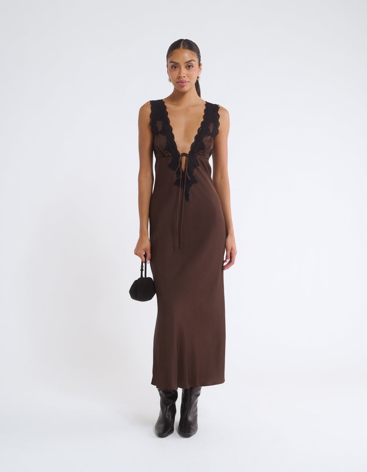 Venice Maxi Dress | Espresso