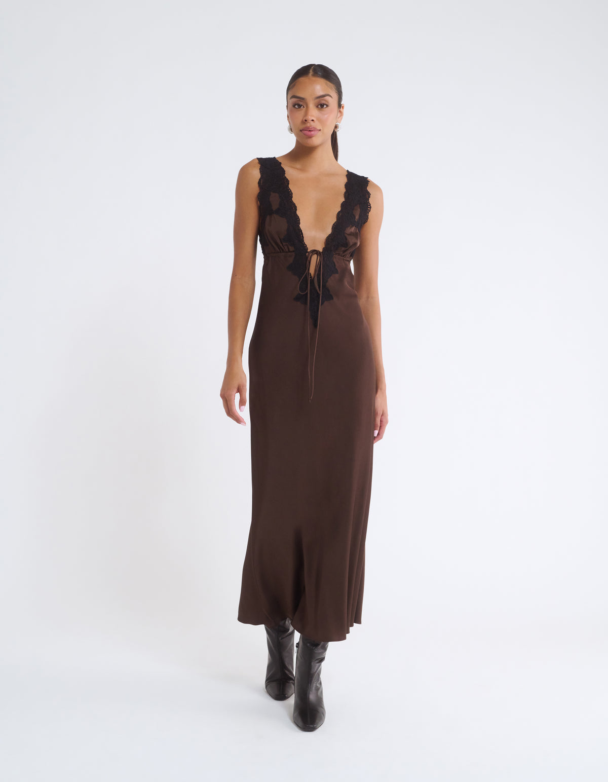 Venice Maxi Dress | Espresso