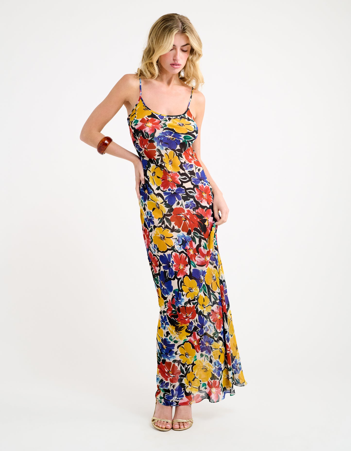 Floral Slip Maxi Dress