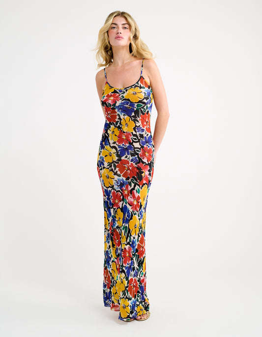 Floral Slip Maxi Dress