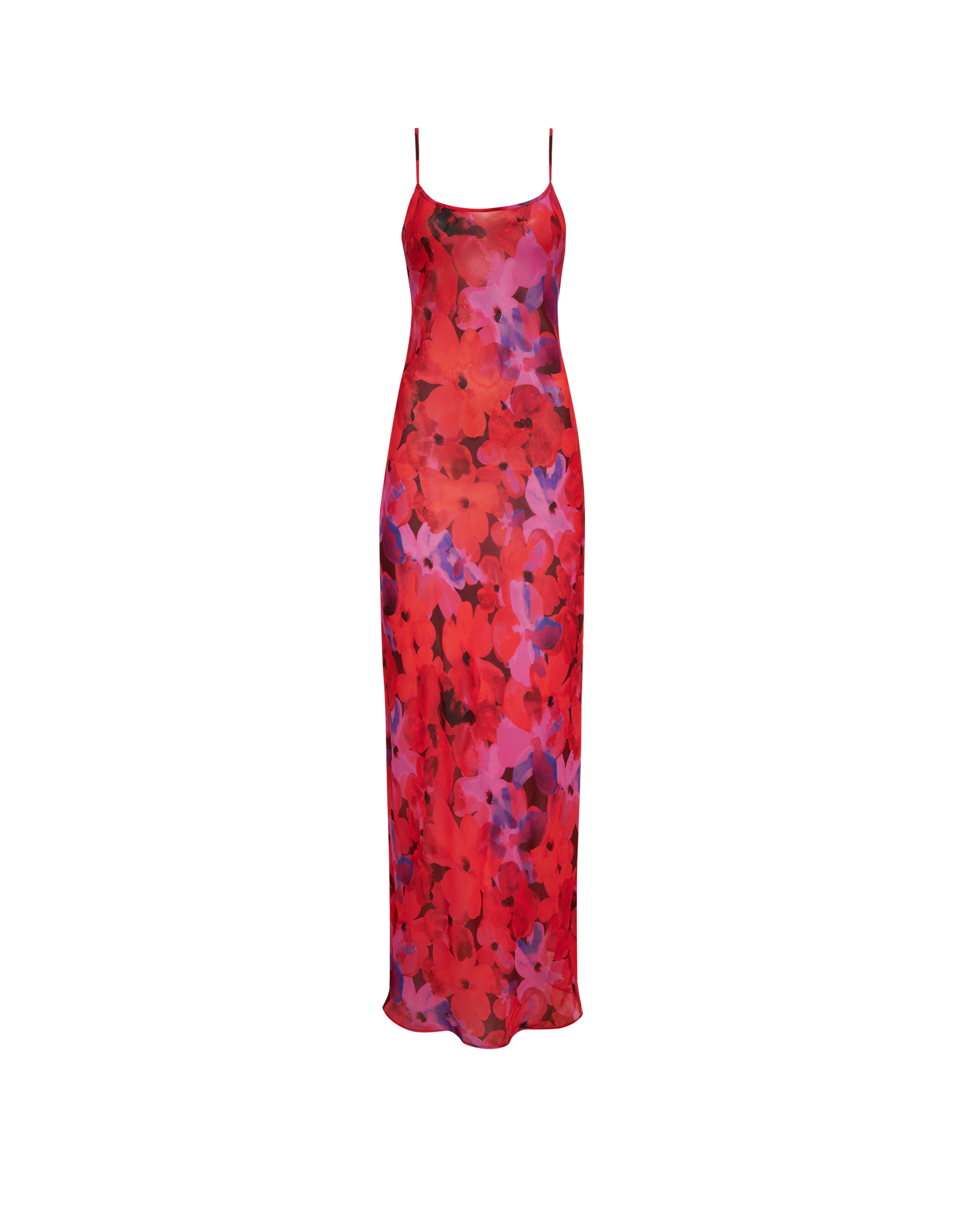 Vintage Slip Maxi Dress | Watercolor Pansy - M Vintage Slip Maxi Dress | Watercolor Pansy - M
