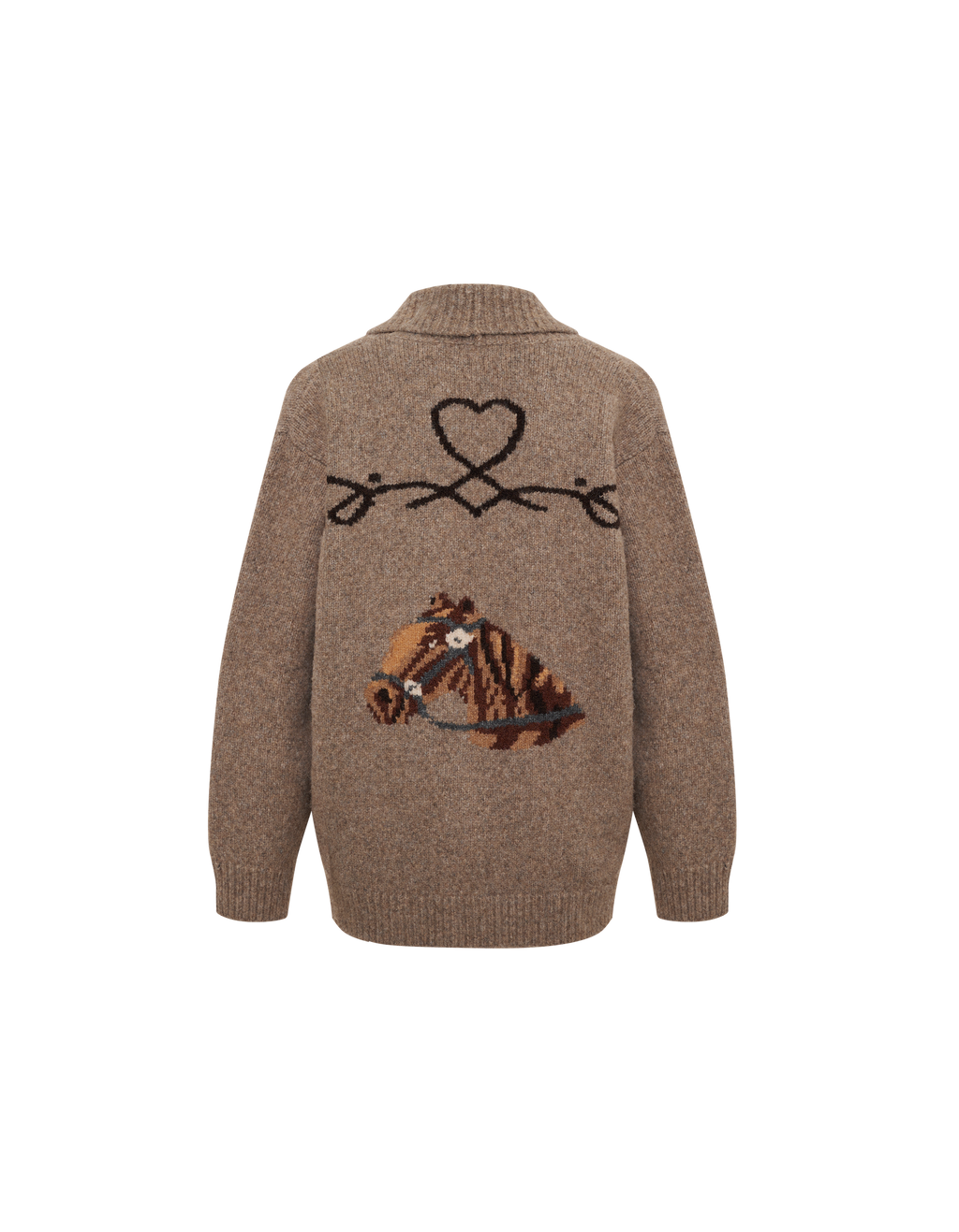 Wild Horses Cardigan | Mocha Heather – Rumored