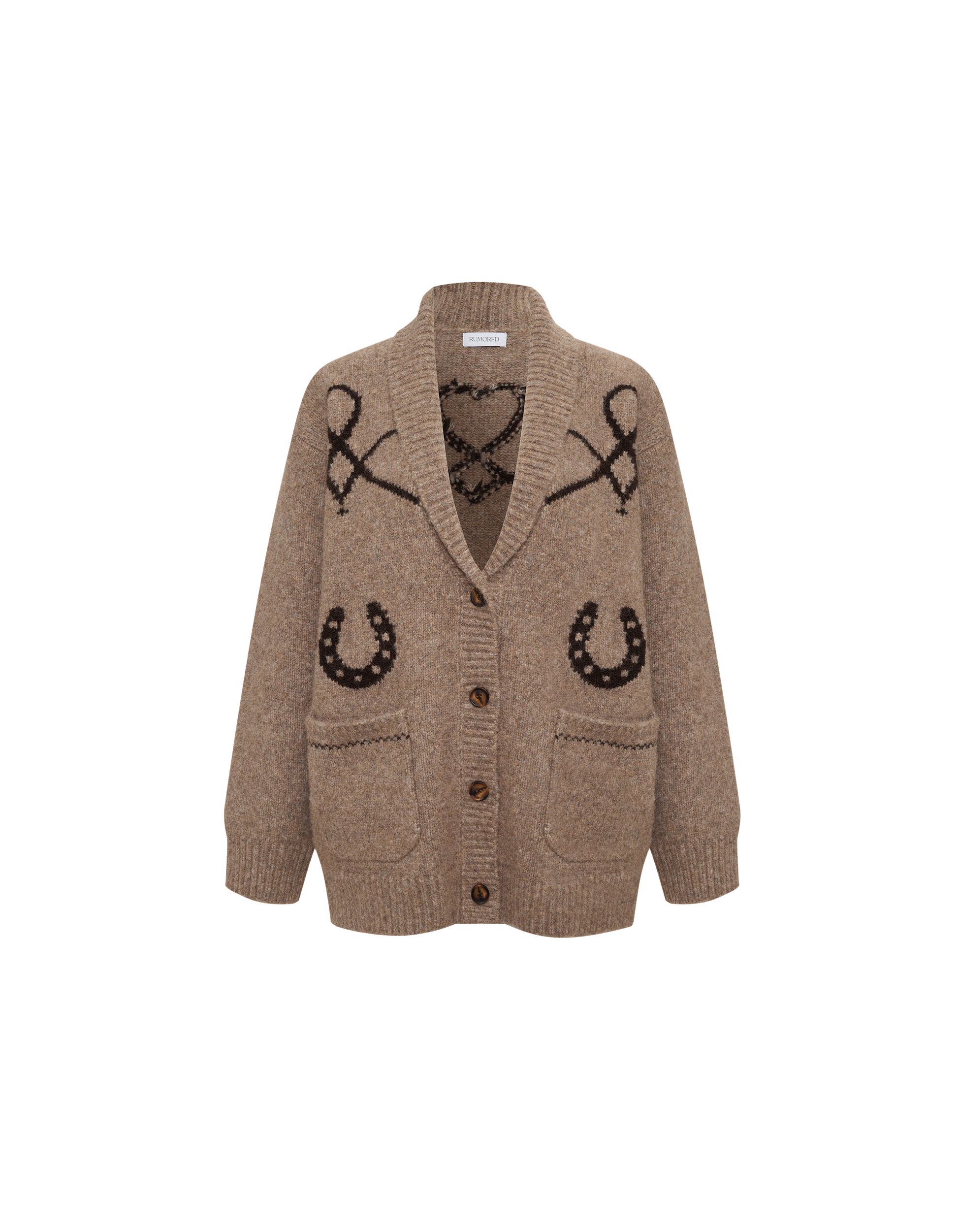 Wild Horses Cardigan | Mocha Heather – Rumored Wild Horses Cardigan | Mocha Heather – Rumored