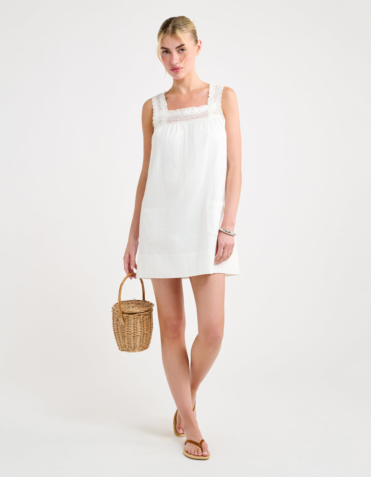 Willow Mini Dress | White