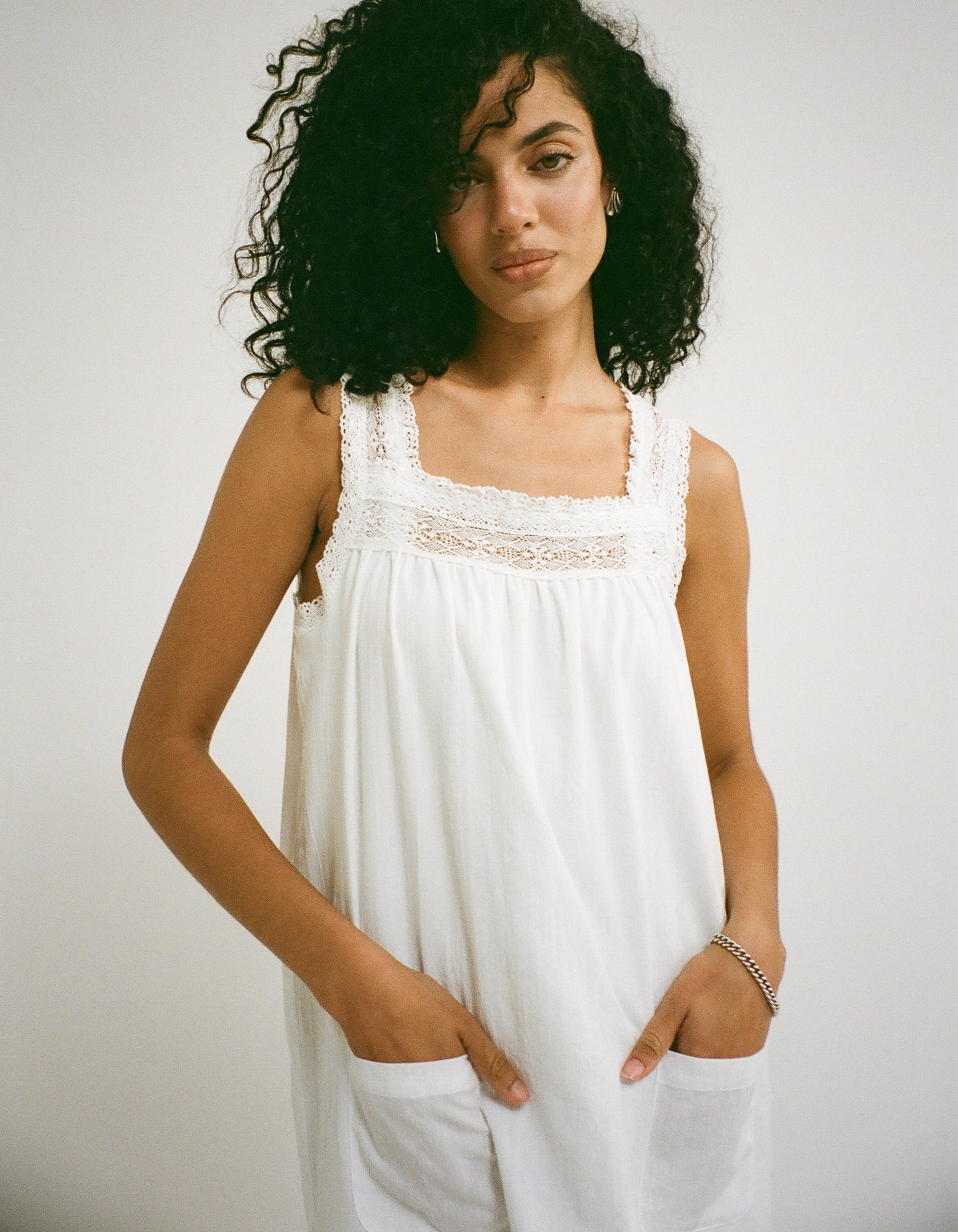 Willow Mini Dress | White
