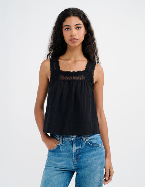 Willow Top in Black | Shop Women's Everyday Tops – Rumored