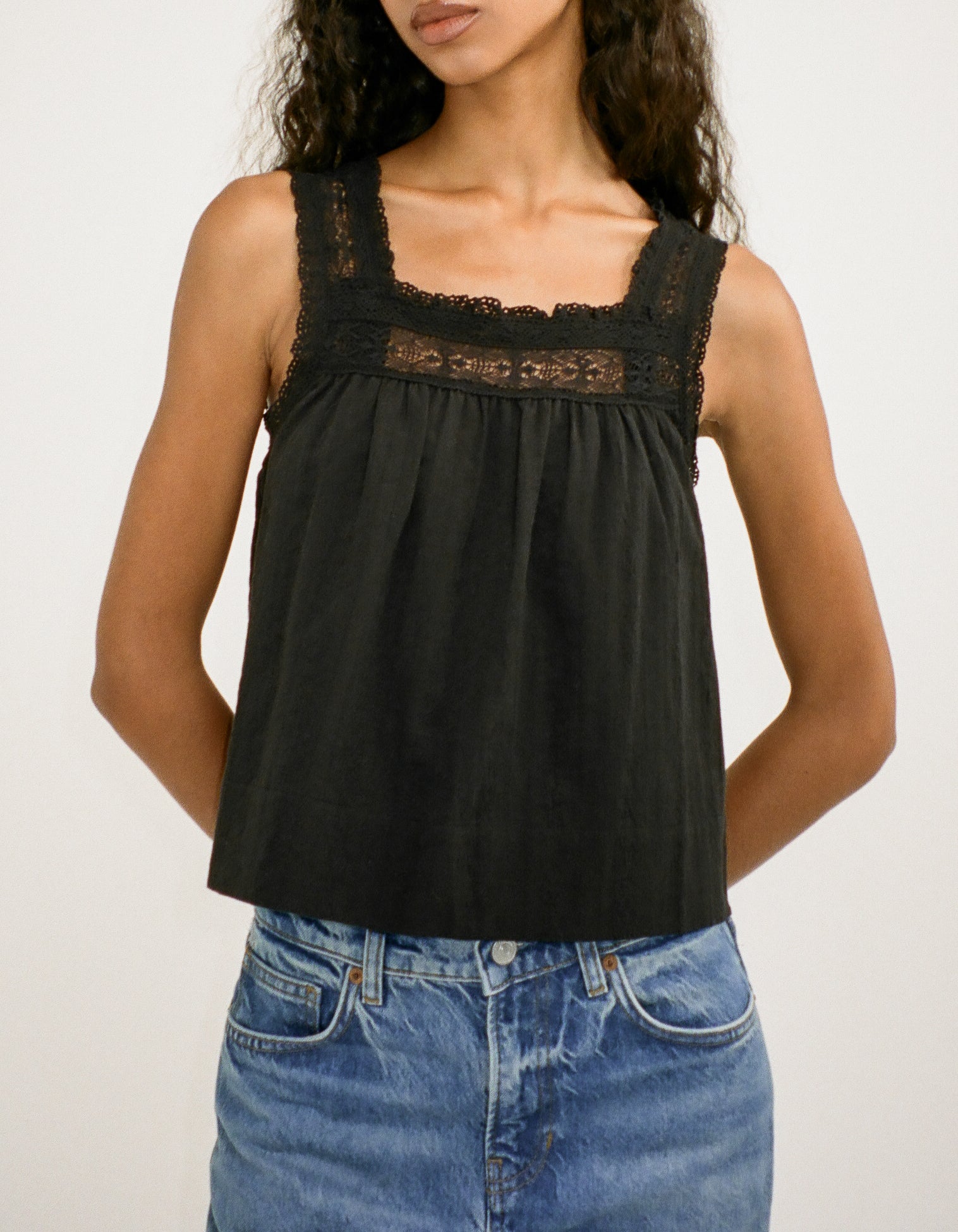 Willow Top in Black | Shop Women's Everyday Tops – Rumored