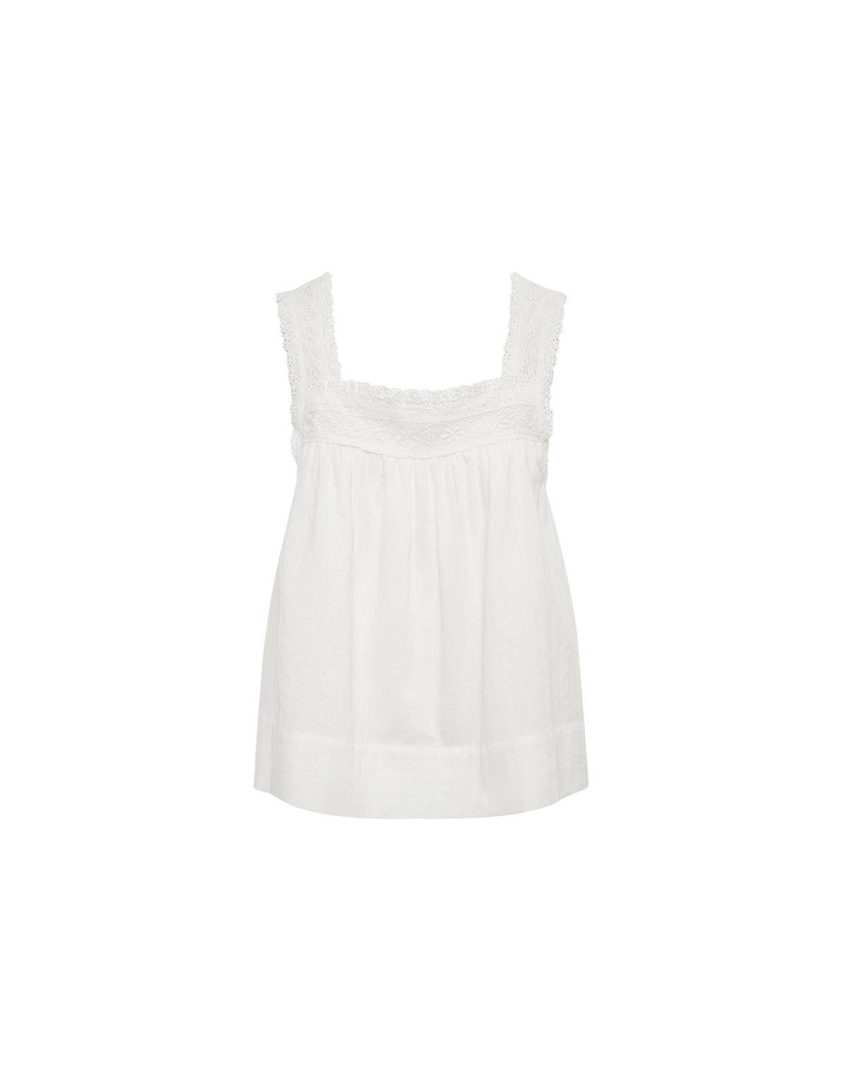 Willow Top | White - Camis and Tanks