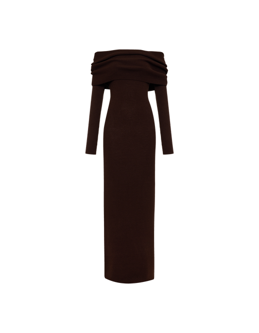 Winona Maxi Dress | Espresso