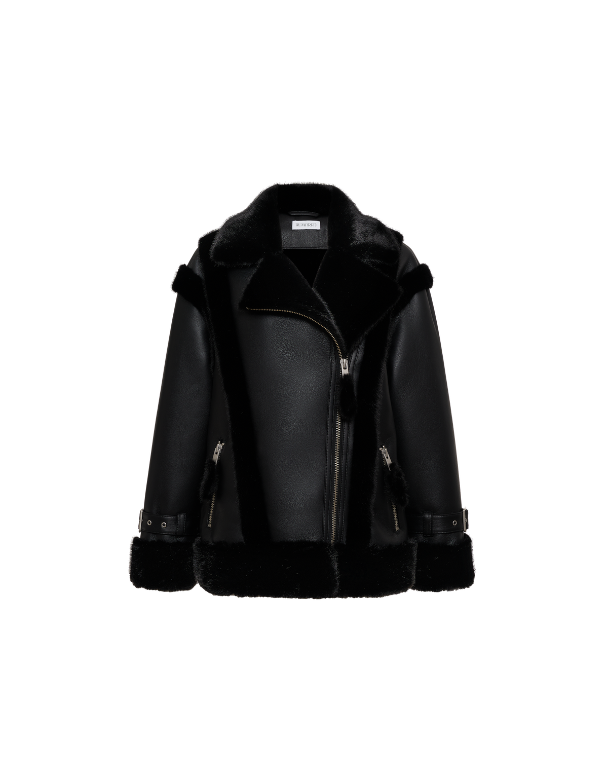 Wrangler Shearling Jacket | Black