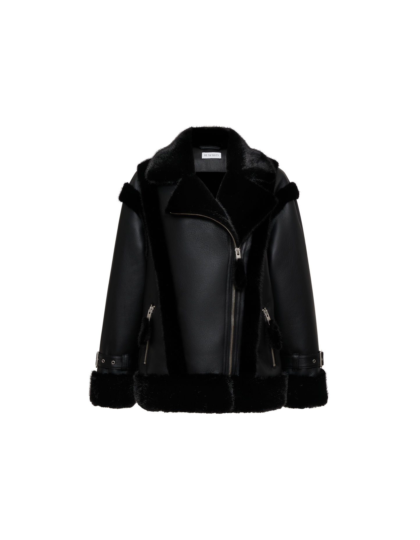 Wrangler Shearling Jacket | Black