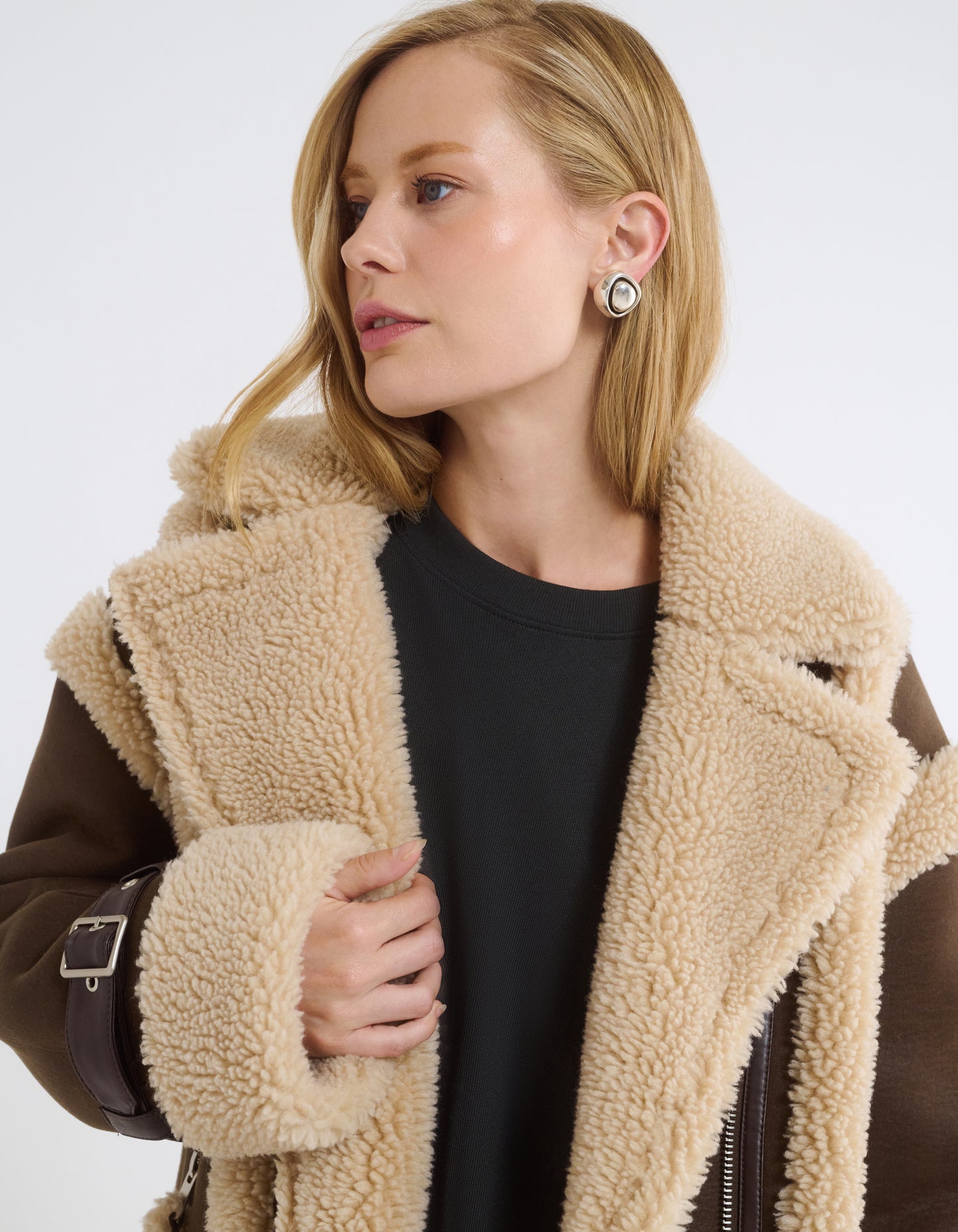 Wrangler Shearling Jacket | Espresso