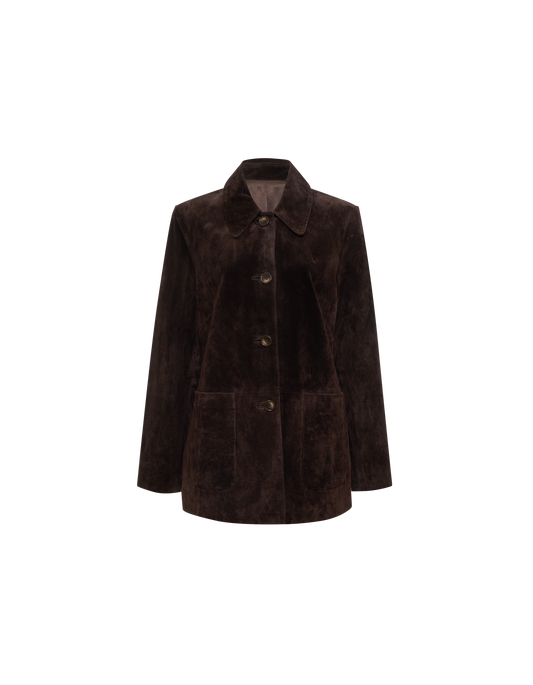 Yellowstone Jacket | Espresso Suede