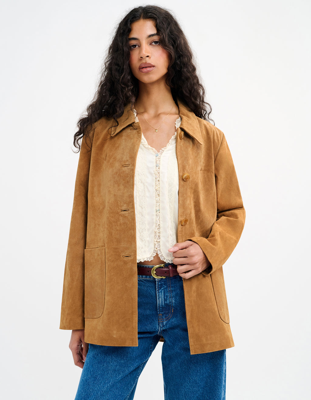 Yellowstone Jacket Saddle Suede