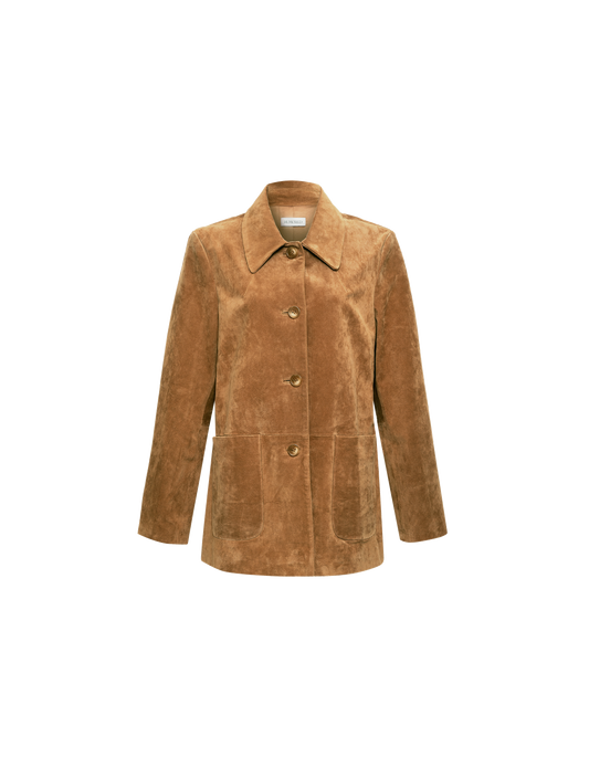 Yellowstone Jacket in Saddle Suede