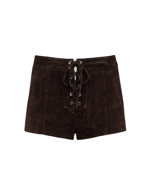 Yellowstone Suede Microshort | Espresso Suede