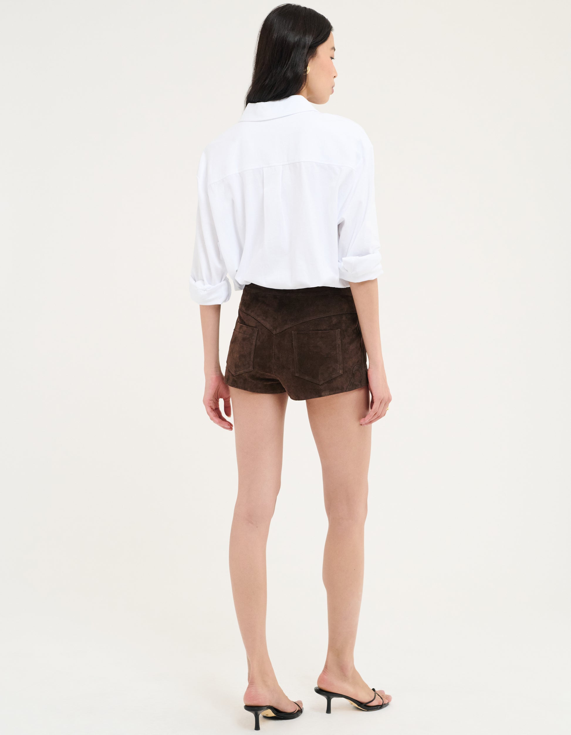 Yellowstone Suede Microshort | Espresso Suede
