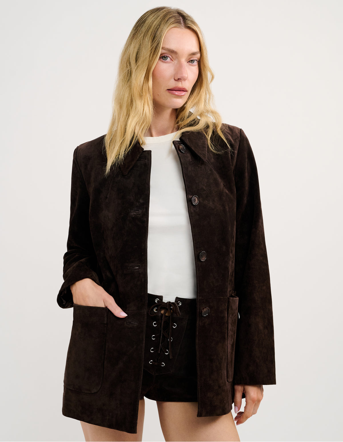 Yellowstone Jacket | Espresso Suede