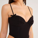 A Little Dream Top | Black - Bustiers and Corsets