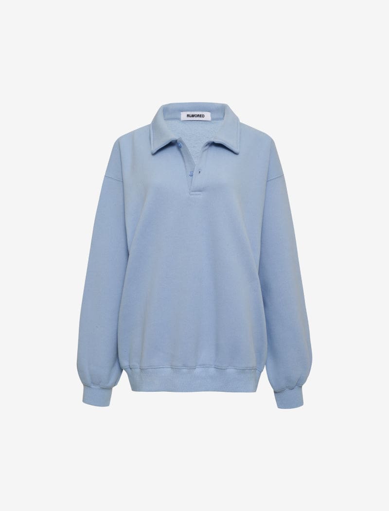 Airport Sweatshirt | Baby Blue - Sweaters