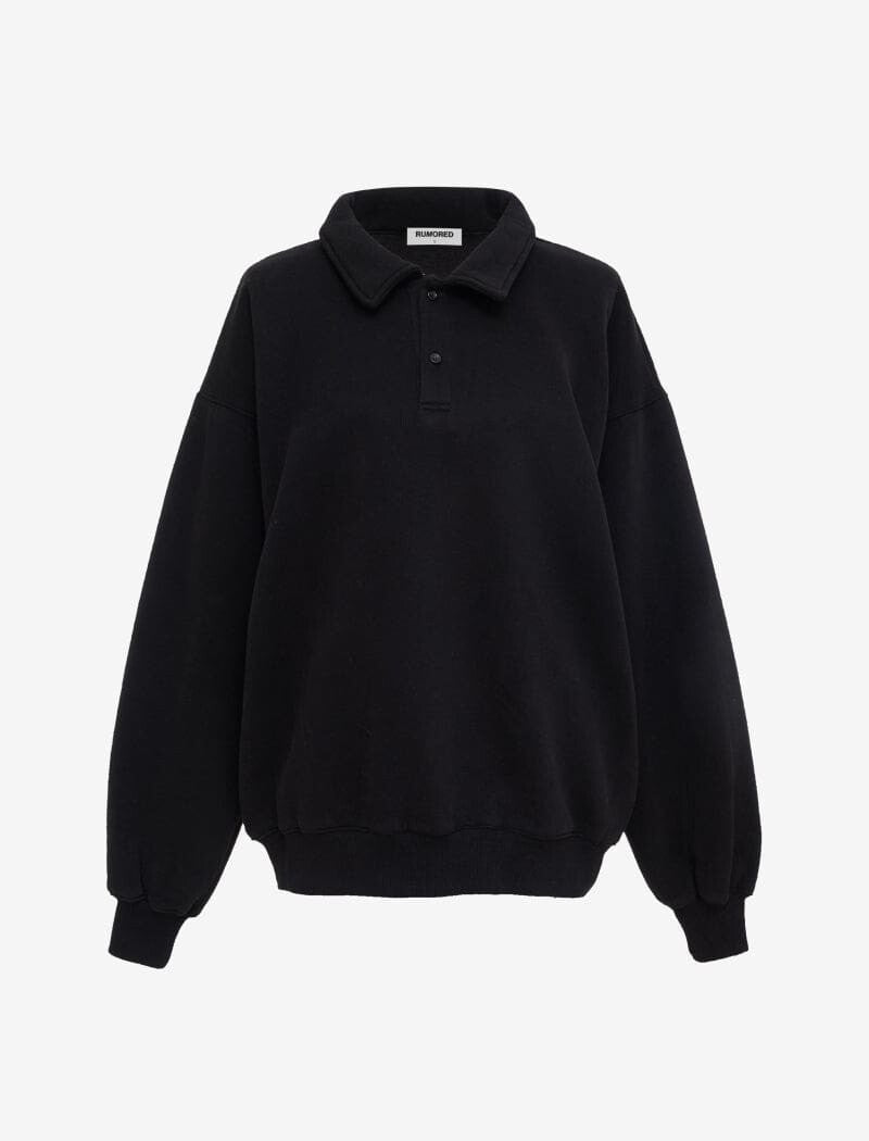 Airport Sweatshirt | Black - Sweaters
