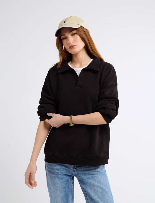 Airport Sweatshirt | Black - Sweaters