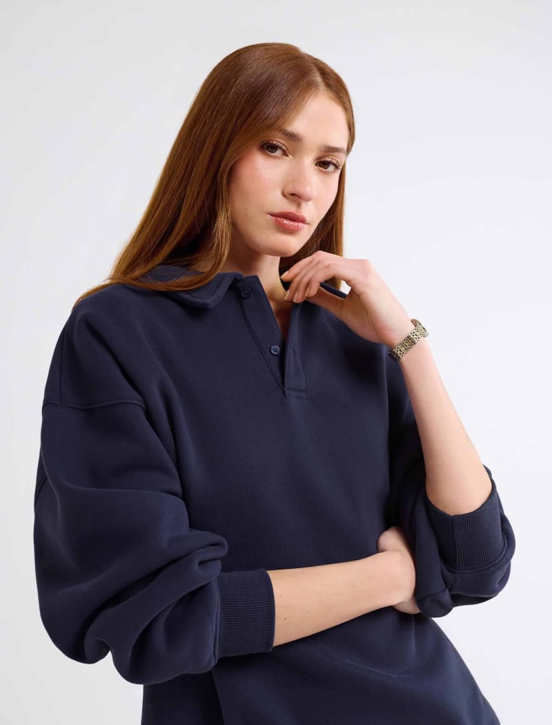 Airport Sweatshirt | Navy - Sweaters