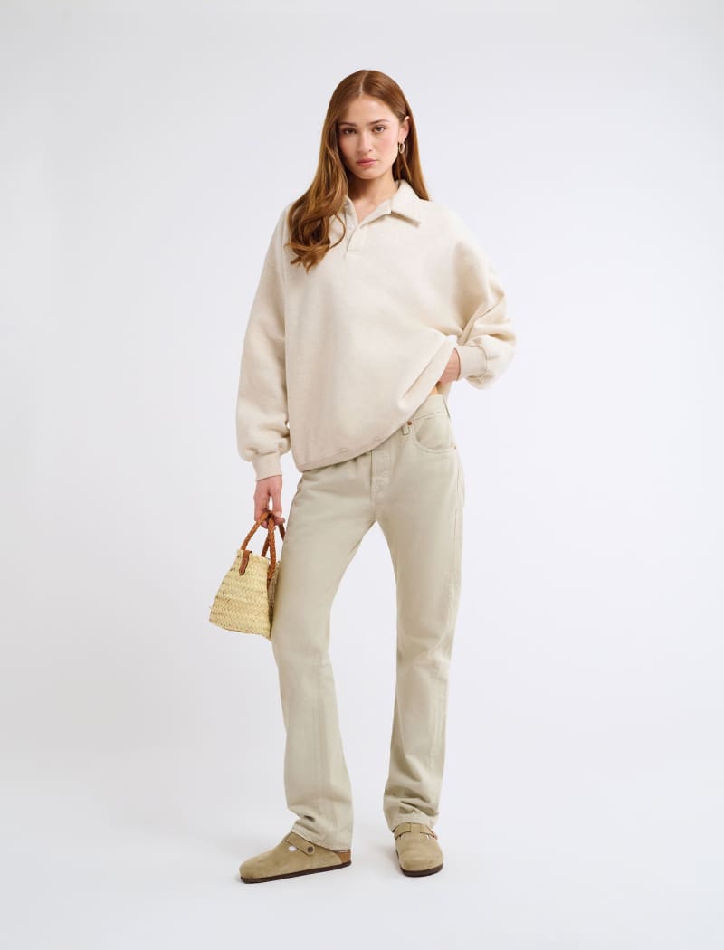 Airport Sweatshirt | Oat - Sweaters