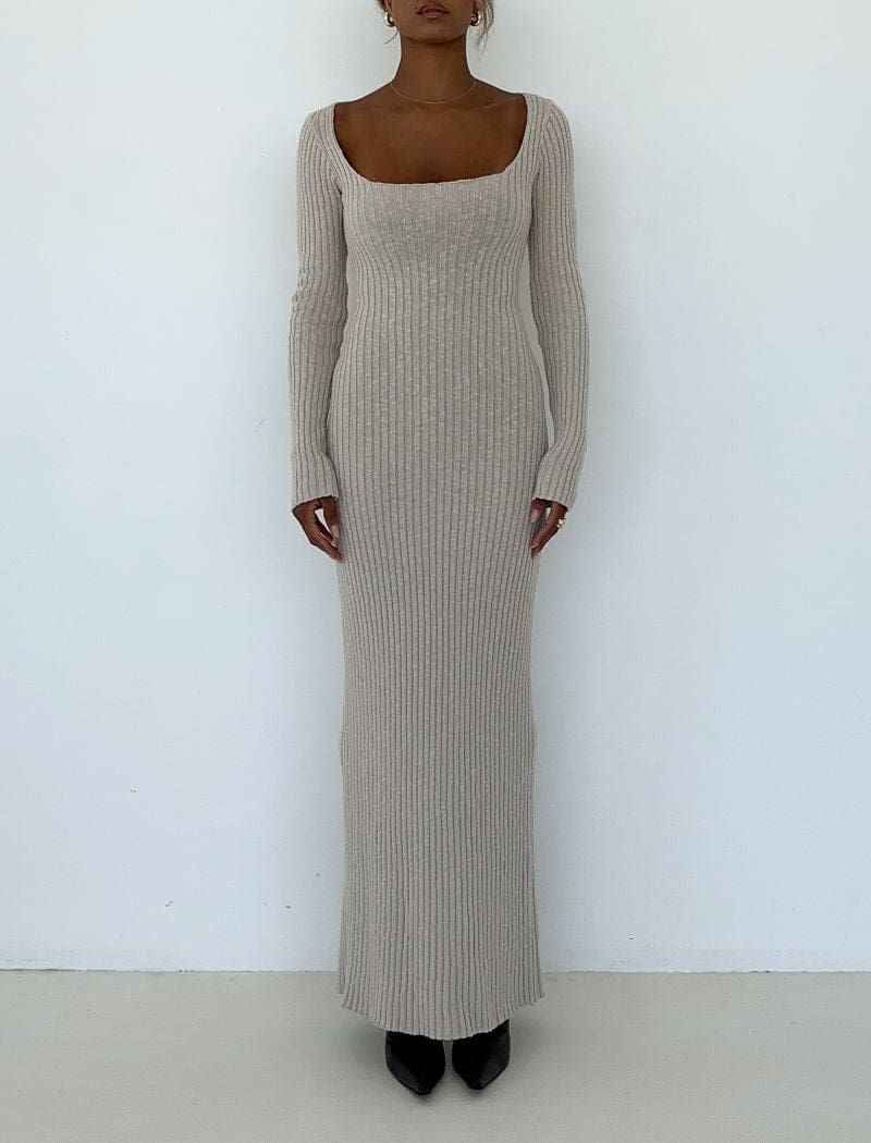 Alpine Maxi Dress | Ivory - Maxi Dress