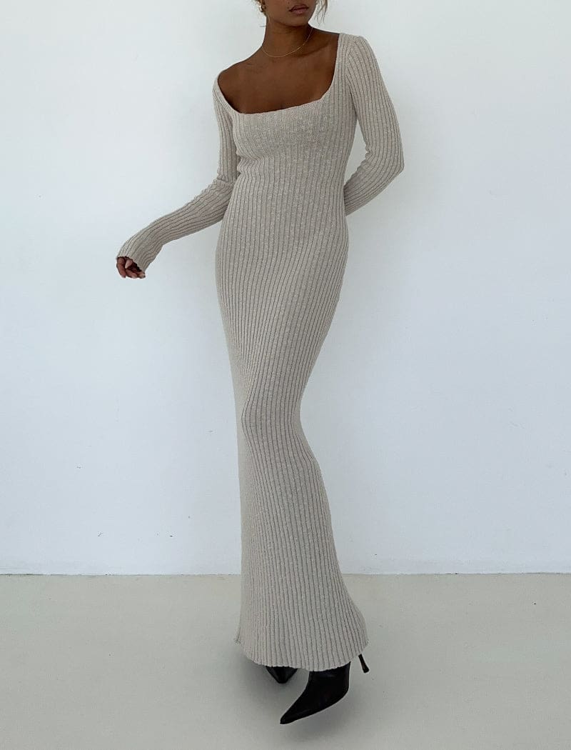 Alpine Maxi Dress | Ivory - Maxi Dress
