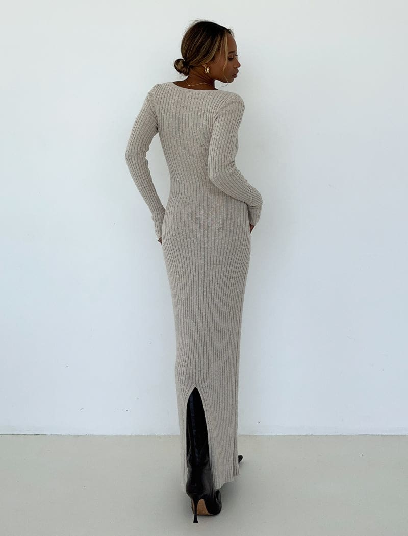 Alpine Maxi Dress | Ivory - Maxi Dress