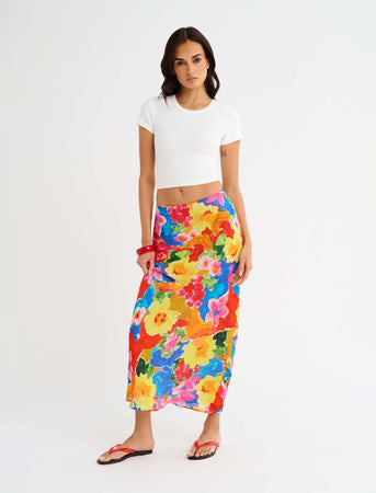 ★2025SS新作★NUUANU★Aspen Skirt Archive Bias Maxi Skirt | Sugar Magnolia – Rumored