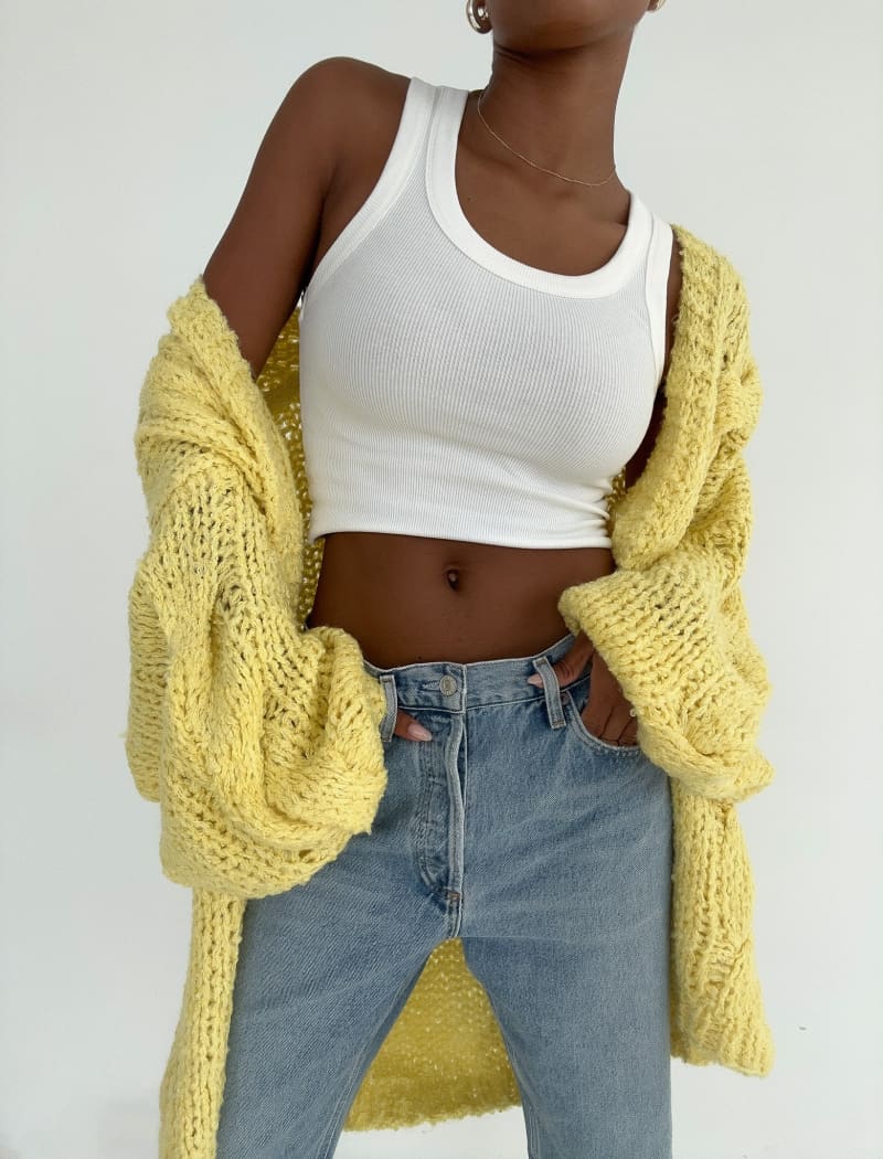 Aspen Cardigan | Butter - Cardigan