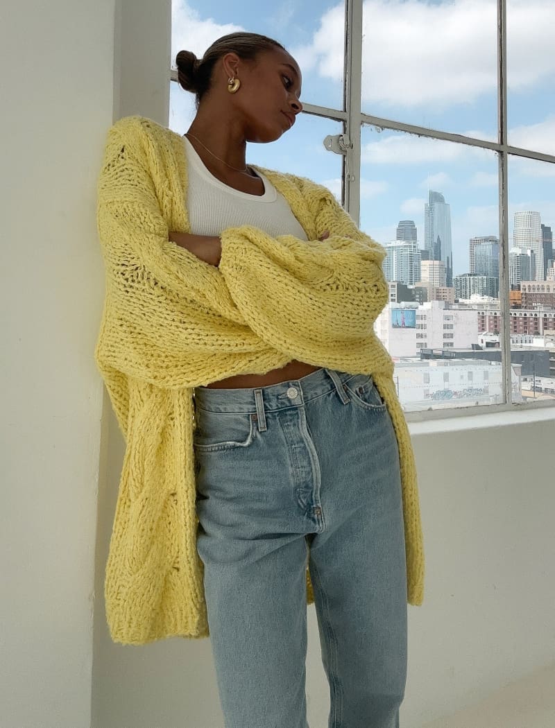 Aspen Cardigan | Butter - Cardigan