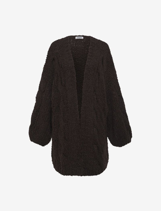 Aspen Cardigan | Espresso - Knitwear