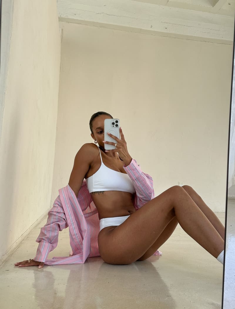 Back to Basics Bra | White - Tops