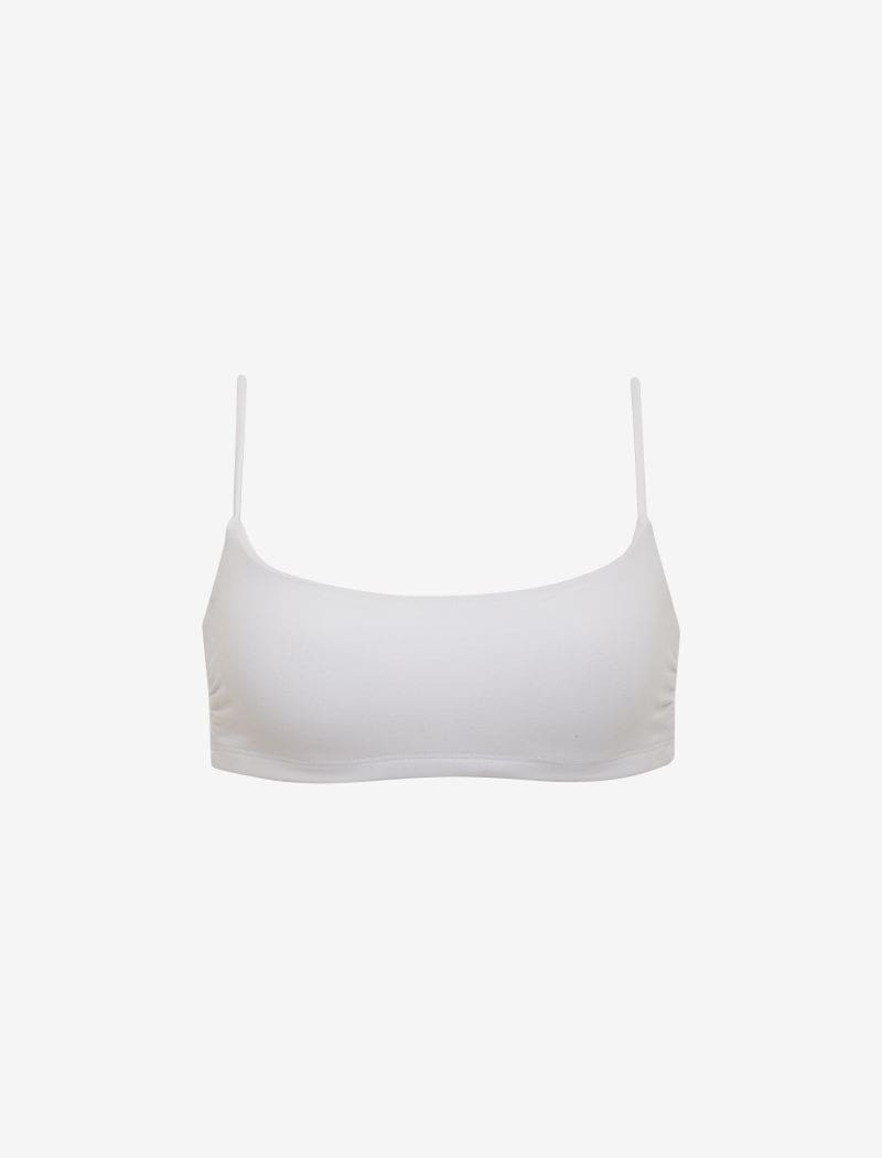 Back to Basics Bra | White - Bra
