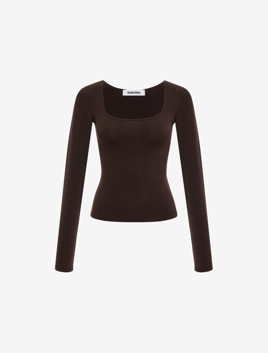 Be Mine Long Sleeve | Espresso