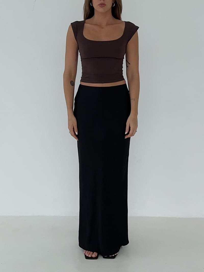 Be Mine Top | Chocolate - Tops