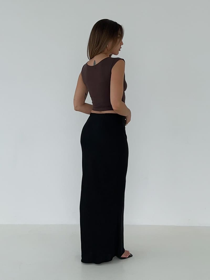 Be Mine Top | Chocolate - Tops