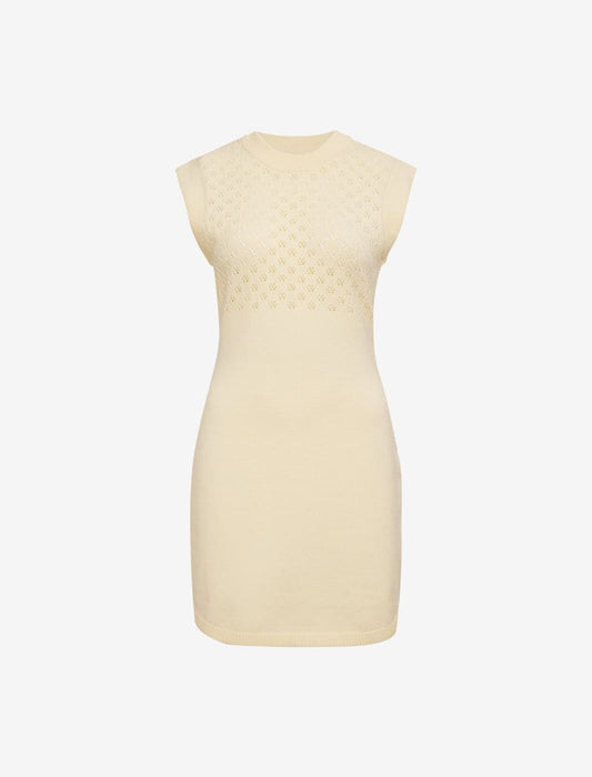 Birkin Mini Dress | Ivory - Mini Dress
