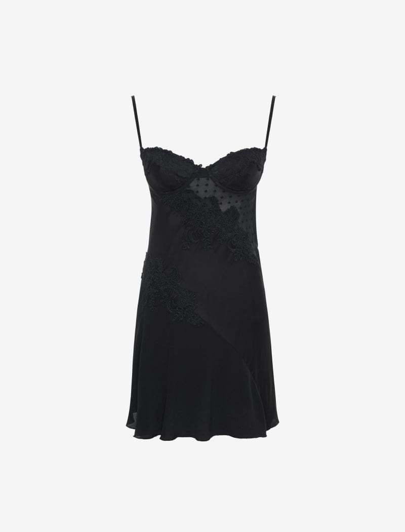 Black Swan Mini Dress | Black - Mini Dress