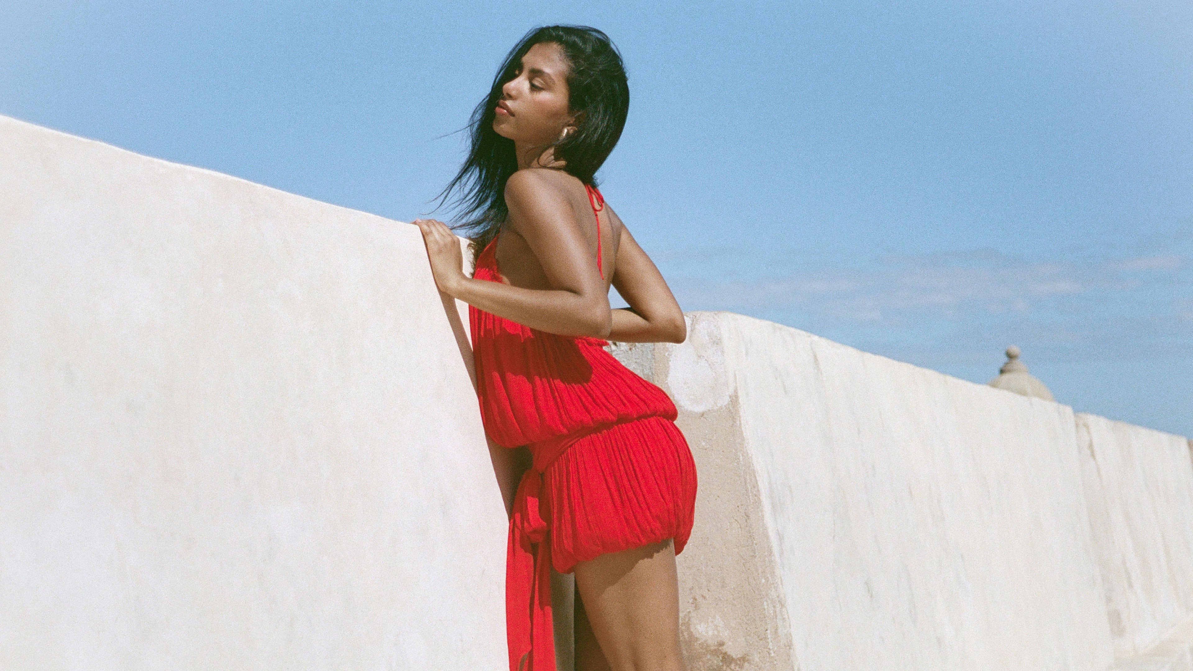 Caliente Mini Dress in Cayenne