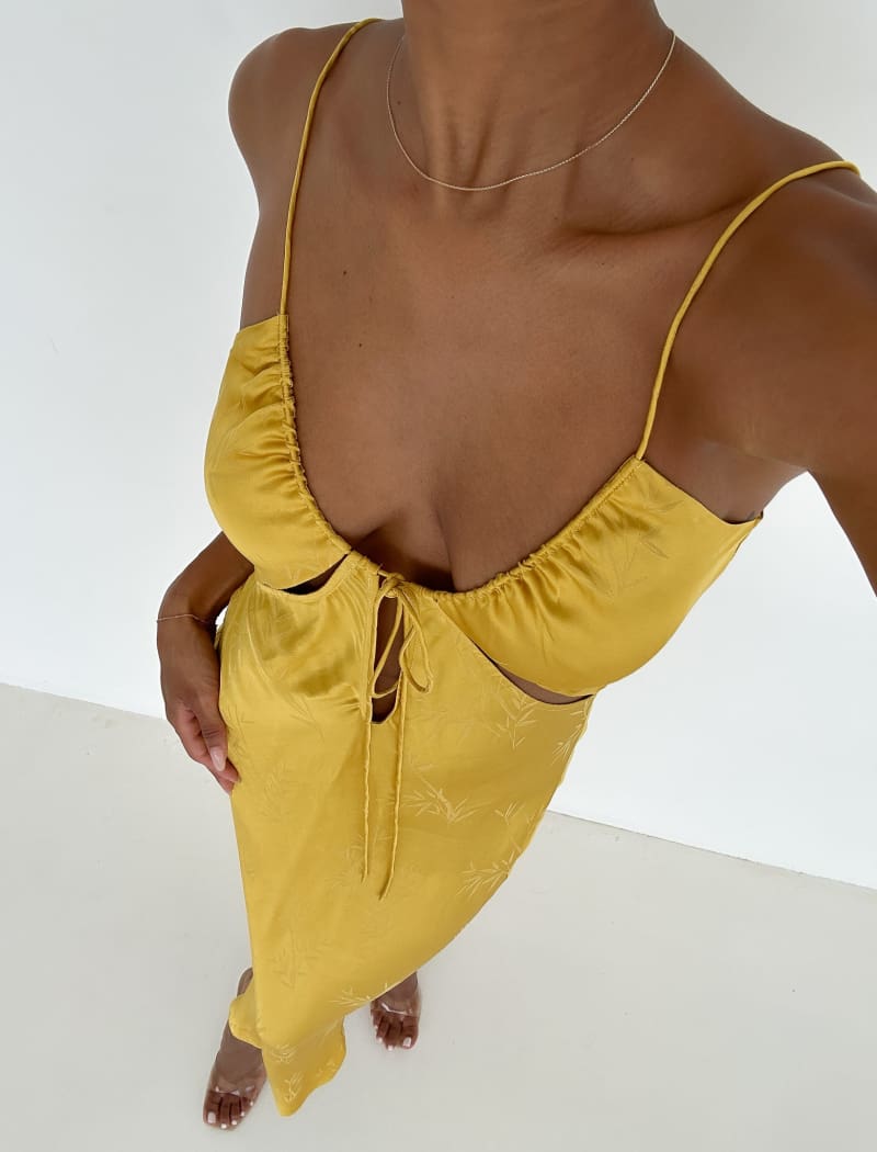 Brooklyn Baby Dress | Maize Bamboo - Dresses