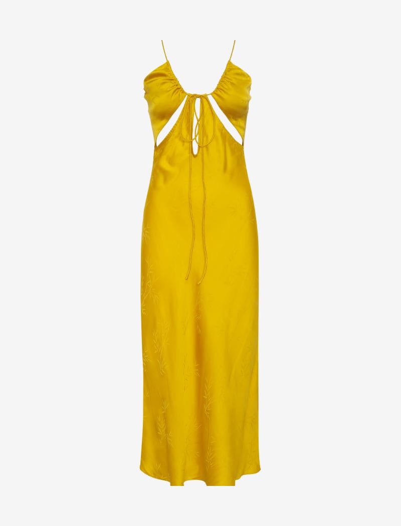 Brooklyn Baby Dress | Maize Bamboo - Midi Dress