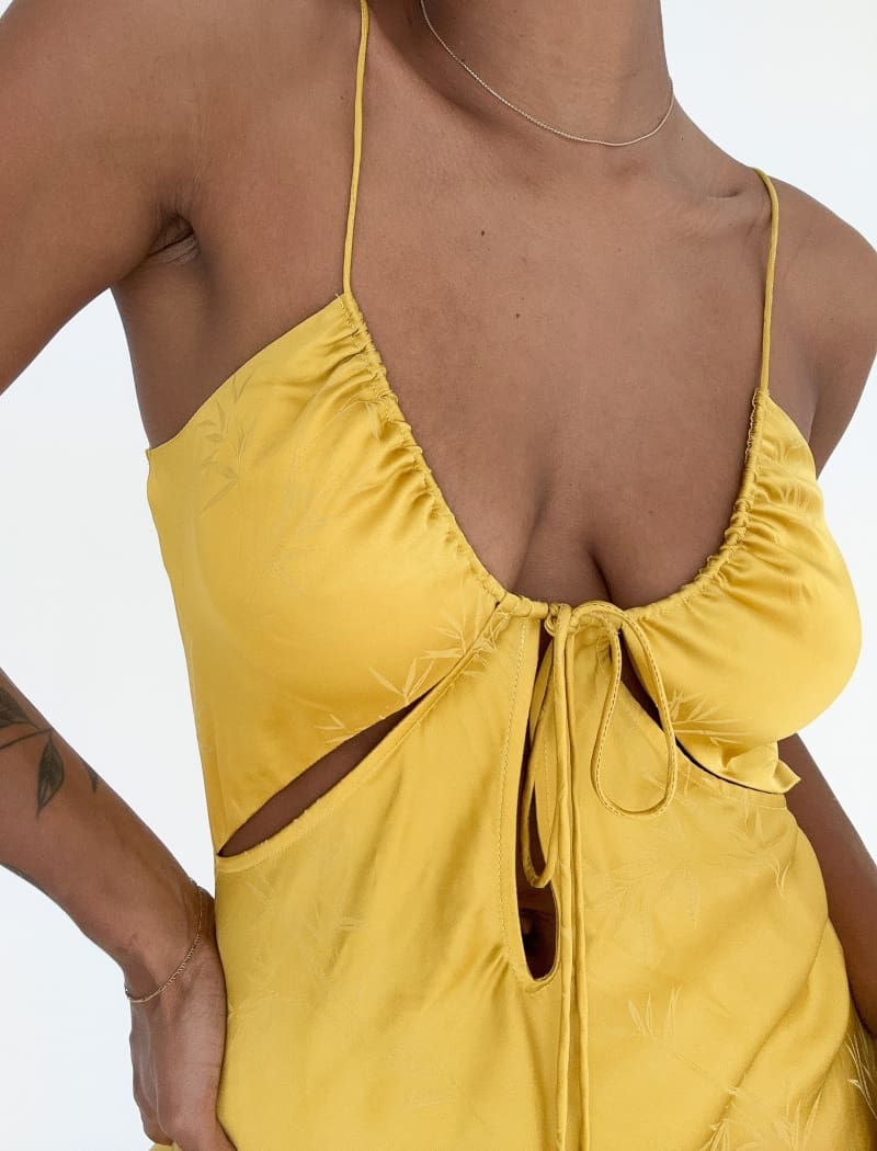 Brooklyn Baby Dress | Maize Bamboo - Dresses
