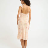 Butterfly Midi Dress Blush | Whisper Floral - Midi Dress