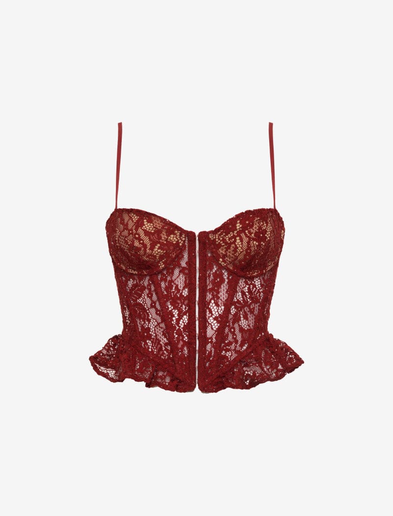 Cabaret Corset | Crimson Lace