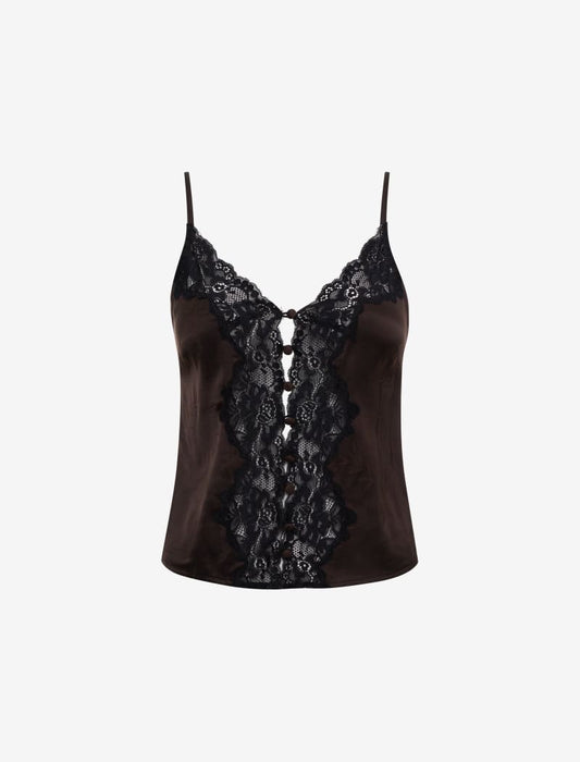 Chantilly Tank | Espresso Bamboo