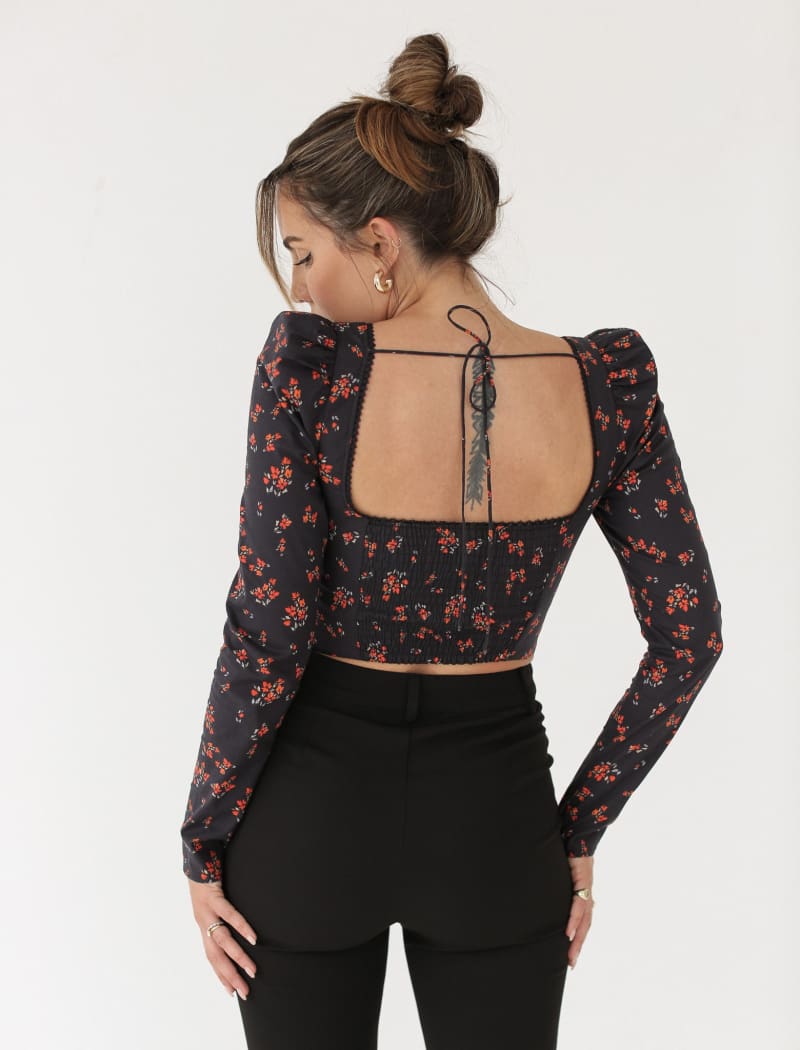Charlotte Top | Spanish Poppy - Bustiers and Corsets